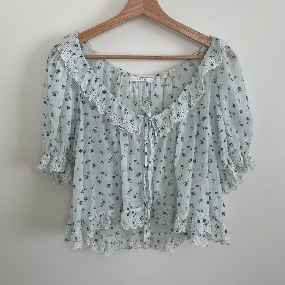 Doen Lazuli Top in Sweet Pea